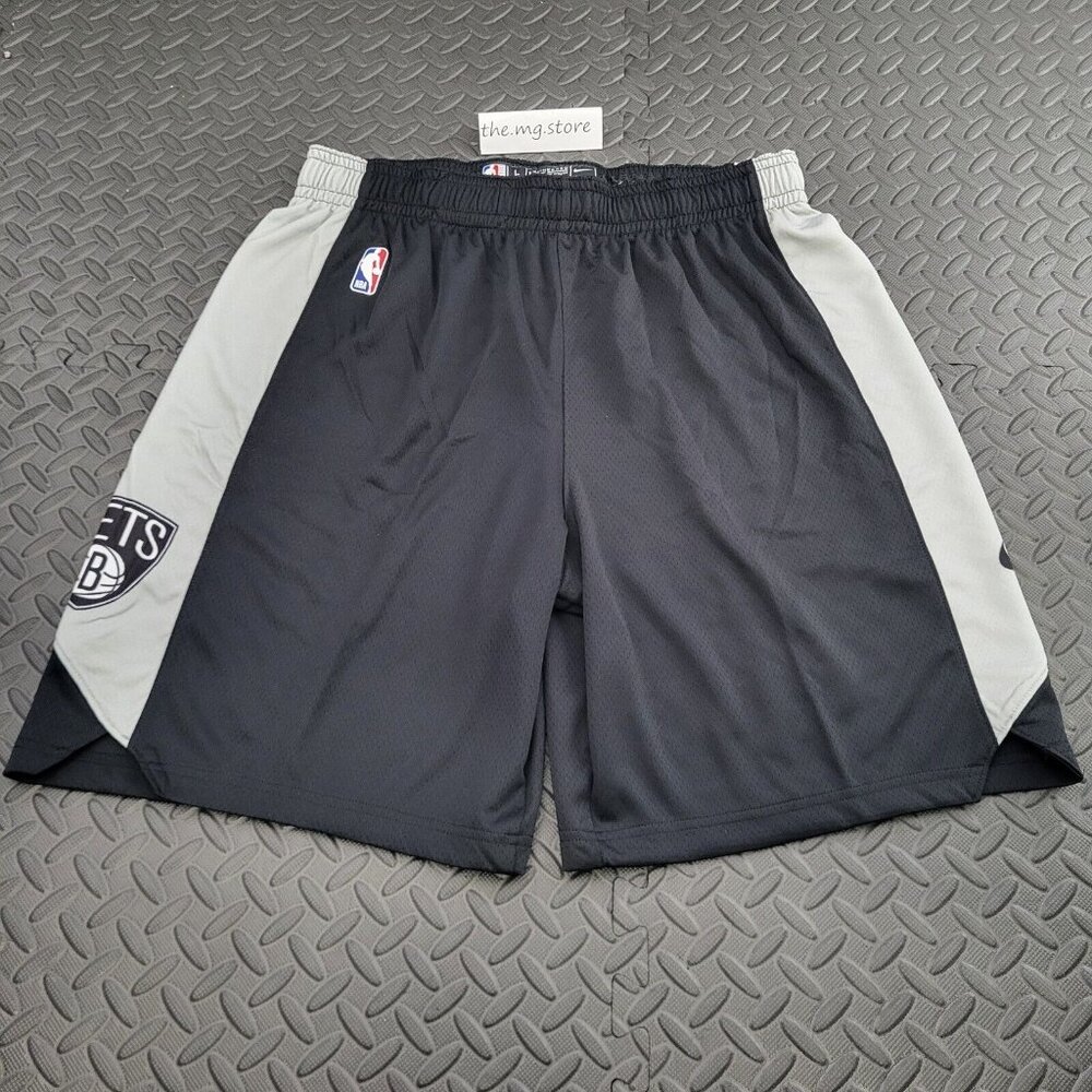 Nike Brooklyn Nets Team Issue Authentic Practice Shorts AJ5049 Men's Sz XL-TALL